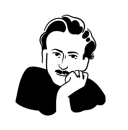 Marshall Mcluhan 肖像