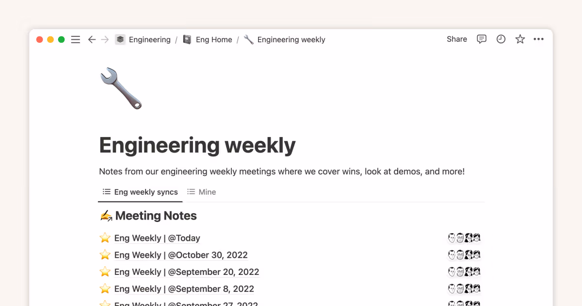 利用重複資料庫範本,讓工作自動化