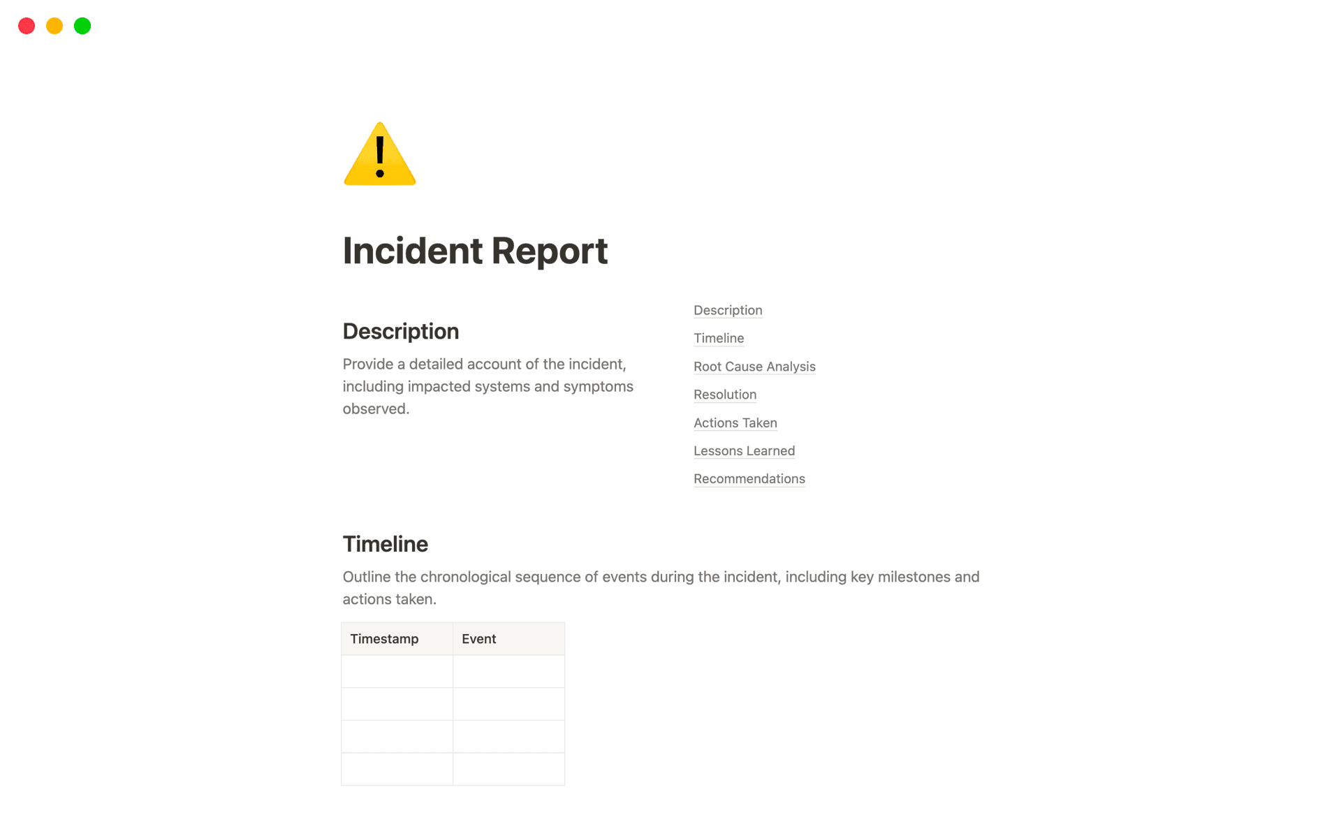 top-7-incident-report-templates-for-software-developers 內的圖片